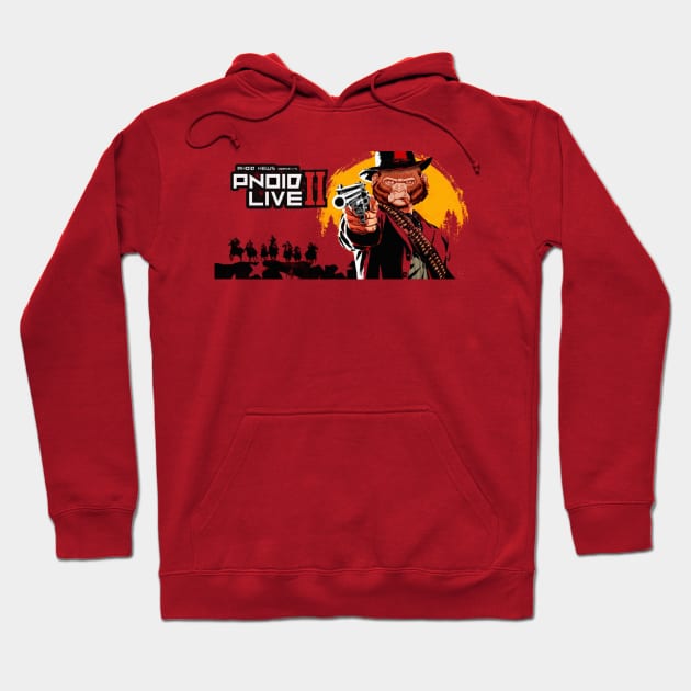 pnoid red dead Hoodie by pnoid